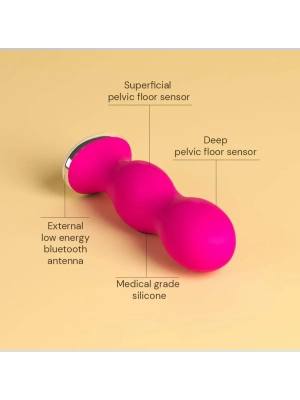 Kegel labdák Perifit App Controlled medencefenék edző