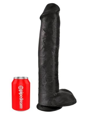 Gigantikus XXL vibrátor tapadókoronggal King Cock 38cm