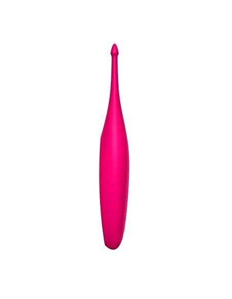 Satisfyer Twirling Fun - újratölthető, vízálló klitorvibrátor (bíborvörös)