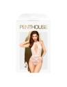 Penthouse Toxic Powder - csipke body (fehér)