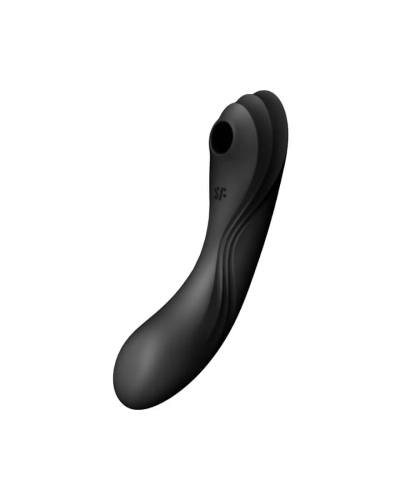 Satisfyer Curvy Trinity 4 újratölthető hüvelyi és csiklóvibrátor fekete