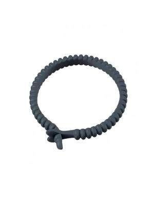 Állítható szilikon péniszgyűrű Dorcel Rimba Adjust Ring szürke