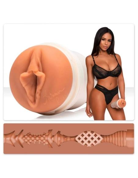 Valósághű vagina Fleshlight Autumn Falls Cream hússzínű