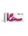 STRAPON-ME MULTI ORGASM rugalmas STRAP-ON FUCHSIA kicsi