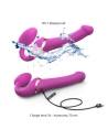 STRAPON-ME MULTI ORGASM rugalmas STRAP-ON FUCHSIA kicsi