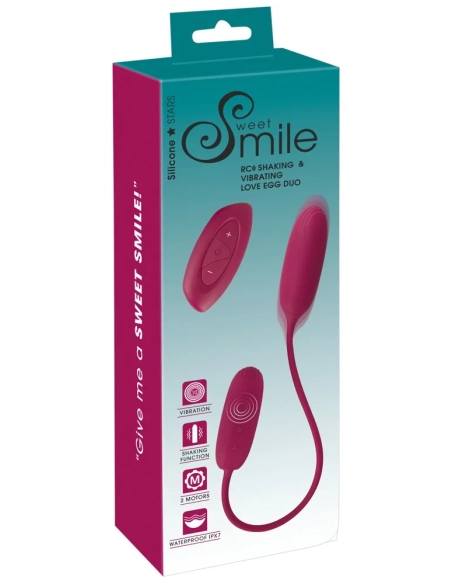 Smile Love Egg Duo újratölthető tojás