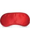 Szatén szemmaszk S&M Satin Blindfold Red