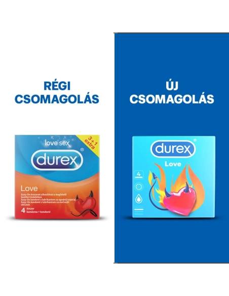 Durex Love Easyon óvszer 4 db