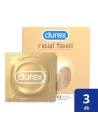 Durex Real Feel óvszer latex mentes 3 db