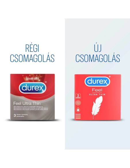 Durex Ultra vékony óvszer 3 db