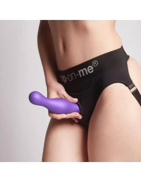 Strap-on-me Curvy vibrátor tapadókoronggal L