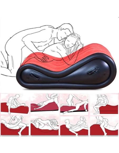 Magic Pillow felfújható ágy szexhez bilinccsel