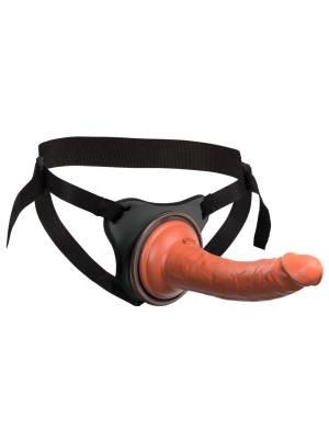 Clip-on vibrátor King Cock Elite hevederrel