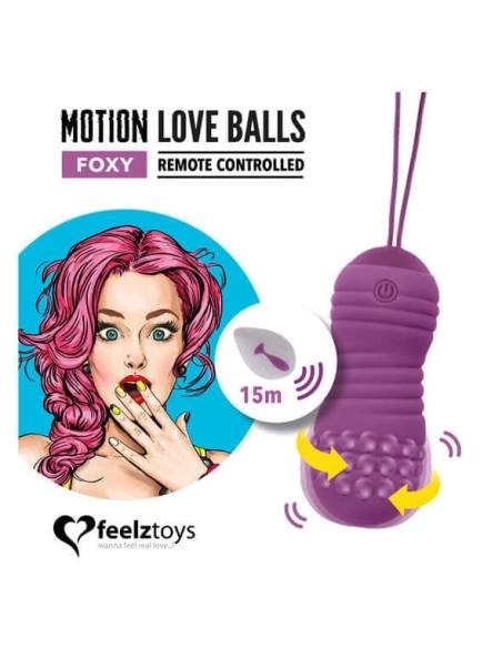 Rezgőtojás Foxy a FeelzToys-tól akkumulátorral