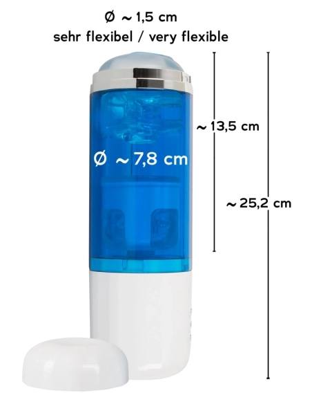 Újratölthető forgó és vibráló maszturbátor a You2-től