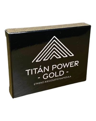 Titan Power Gold étrend-kiegészítő férfiaknak 3 db