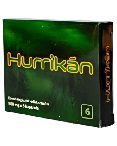 Hurricane - étrend-kiegészítő férfiaknak 6 db