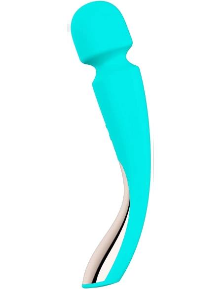 LELO Smart Wand 2 - nagy - újratölthető masszázsvibrátor (türkiz)