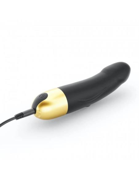 Dorcel Real Vibration S 2.0 - újratölthető vibrátor (fekete és arany)