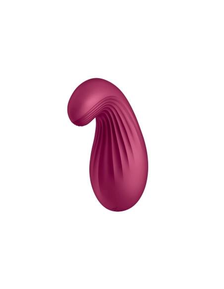 Satisfyer Dipping Delight - újratölthető csiklóvibrátor (piros)