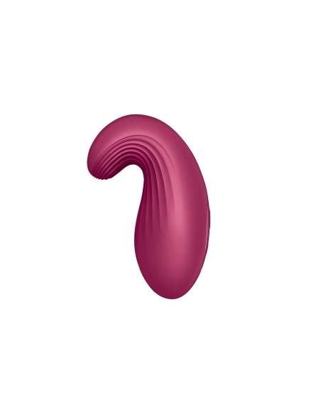 Satisfyer Dipping Delight - újratölthető csiklóvibrátor (piros)