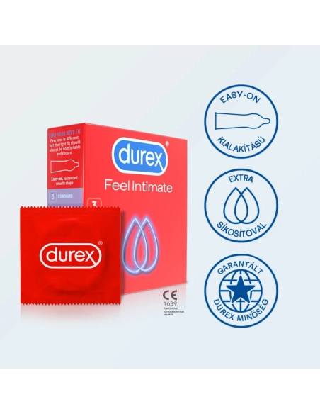 Durex Feel Intimate ultravékony óvszer 3 db