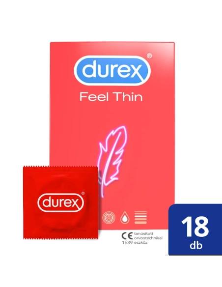 Durex ultravékony óvszer az intenzívebb érzésért 18 db