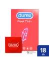 Durex ultravékony óvszer az intenzívebb érzésért 18 db