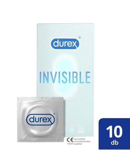 Extra vékony érzékeny óvszer Durex Invisible 10 db