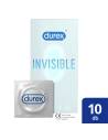 Extra vékony érzékeny óvszer Durex Invisible 10 db