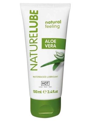 Sikosító gél HOT NatureLube Aloe Vera vízbázisú síkosító 100 ml