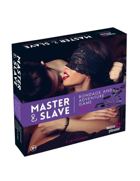 Izgalmas erotikus játék Master & Slave Bondage Game Purple (NL-EN-DE-FR-ES-IT-SE-NO-PL-RU)