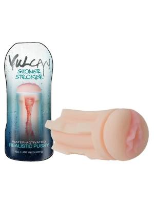 Valósághű mesterséges hüvely Vulcan Shower Stroker