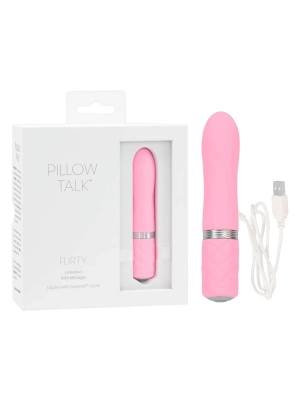 Pillow Talk Flirty újratölthető pálcás vibrátor