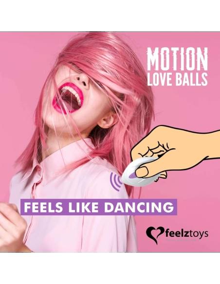 FEELZTOYS Twisty töltő, vízálló, forgó vibrációs tojás lila