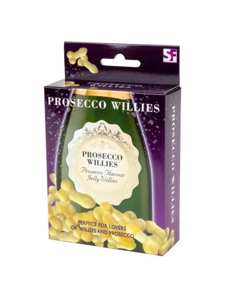 Prosecco Willies gumicukor pénisz formájú 120g