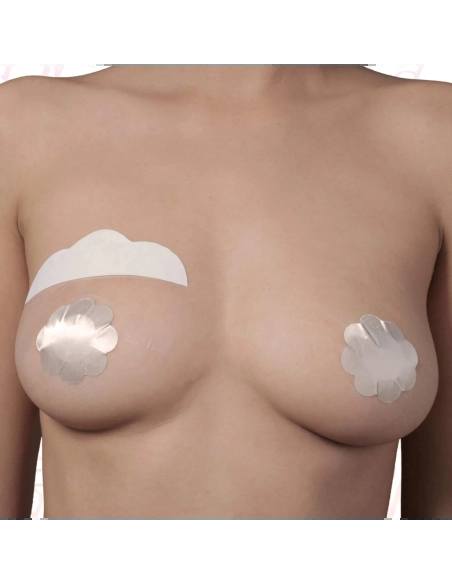 Átlátszó melltartó 3 pár Bye Bra - Breast Lift & Silk Mellbimbóvédő