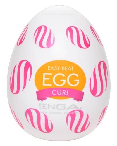 Maszturbátor tojás Tenga Egg Curl maszturbációs tojás 1db